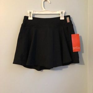 Zella Girl- Black Athletic Skirt